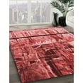 thumbnail image 2 of Ahgly Company Indoor Square Patterned Chilli Pepper Red Area Rugs, 6' Square, 2 of 6