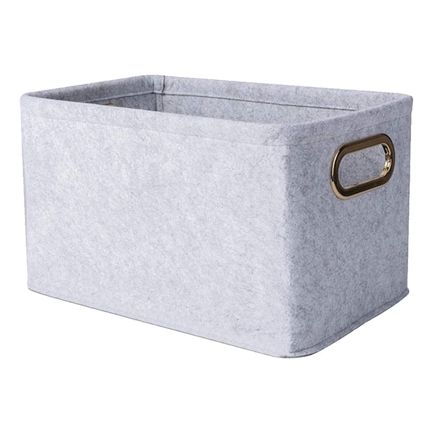 Cesta de almacenamiento de fieltro Cubo de almacenamiento de juguetes Cesta de clasificación diversa