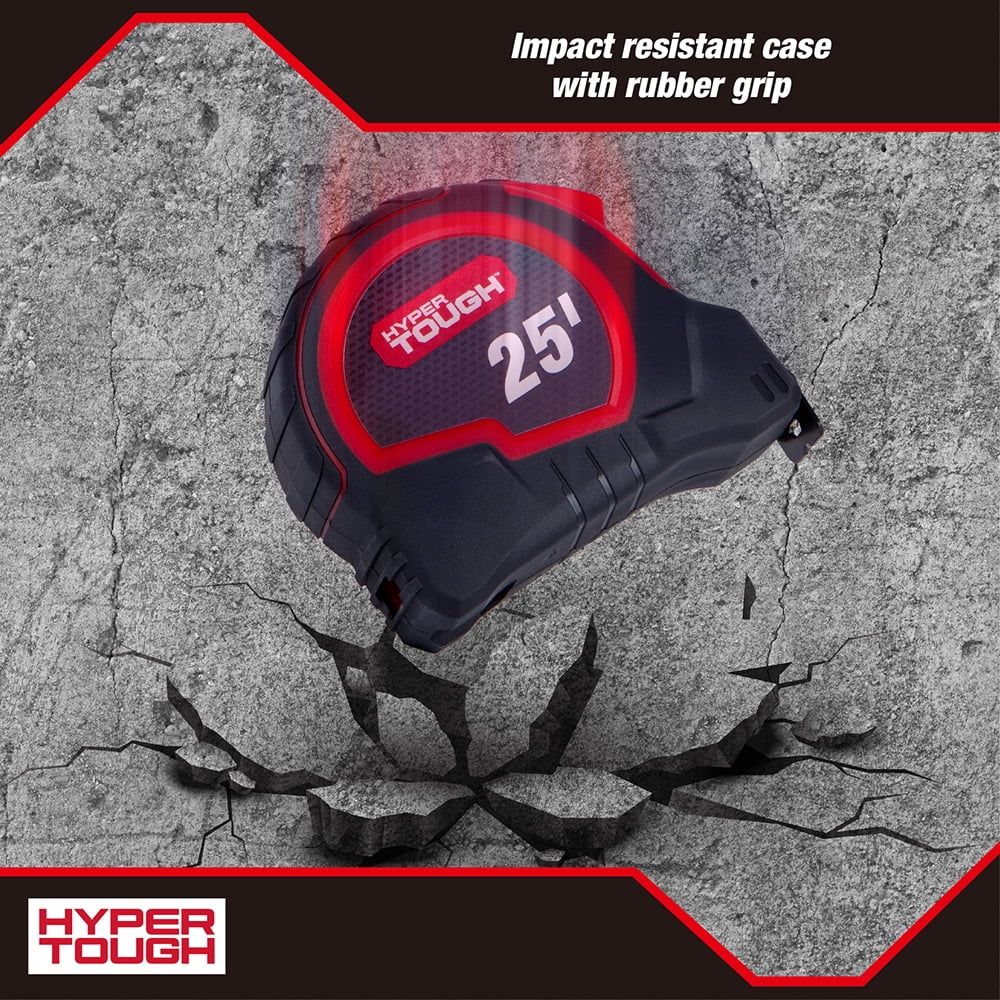 Hyper Tough 16ft. Self Lock Steel Tape Measure