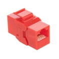 thumbnail image 4 of NavePoint CAT6A UTP Inline Keystone Coupler, 10 pack, Red, 4 of 5