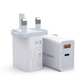 thumbnail image 1 of Cargador rápido KEYSION PD, cargador de carga rápida 3,0 USB Dual de 18W para iPhone 13 12 11, adaptador de cargador de teléfono móvil Samsung Xiaomi Tan Jianjun unisex, 1 of 2