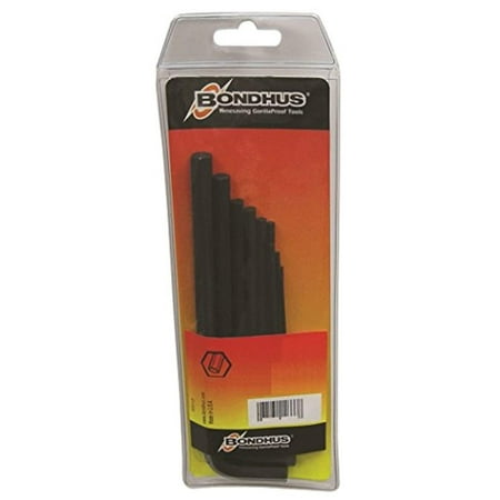 UPC: 0037231123352 | bondhus 12335 set 9 hex l-wrenches long (5/64-3/8 ) w/o 7/64 & 9/64 pouch