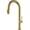 Spot-Free Brushed Gold, variant on Karran Usa KKF730MB Brynford 1.8 GPM Single Hole Pull Down Kitchen Faucet - Black