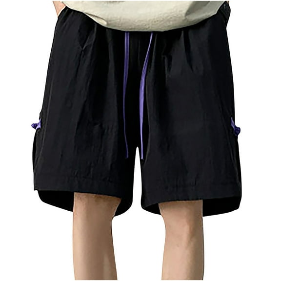 APEXFWDT Casual Cargo Shorts for Men Big and Tall Quick Dry Active Shorts Lightweight Work Hiking Summer Athletic Short M-5XL