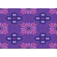 thumbnail image 1 of Ahgly Company Machine Washable Indoor Rectangle Transitional Purple Amethyst Purple Area Rugs, 2' x 3', 1 of 7