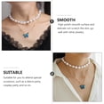 thumbnail image 2 of Women Necklace with Pearl and Alloy Material Assorted Color Beautiful Luster and Durable Use, 2 of 9