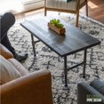 thumbnail image 4 of Restore Boulder Black  Solid Wood Coffee Table, 4 of 10