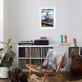 thumbnail image 4 of Art.com Thomas Point Light - Chesapeake Bay, Maryland Art Print by Lantern Press, White Frame Wall Art, 21" x 29", 4 of 5