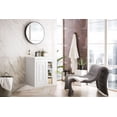 thumbnail image 5 of James Martin Vanities E110V24GWWG Alicante 24" Wall Mounted Single Basin Poplar Vanity Set, 5 of 7