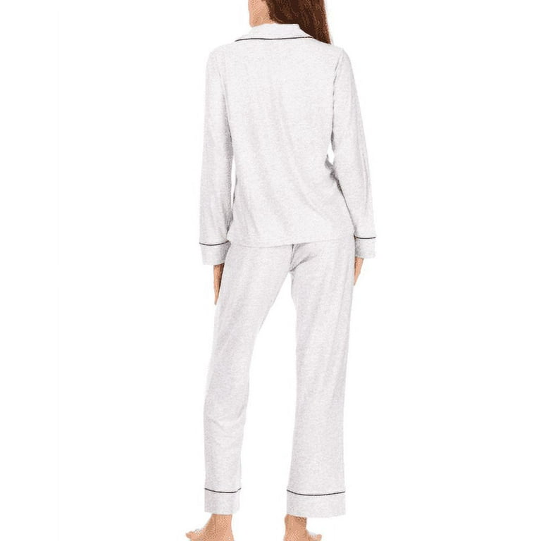 Rae Dunn Women s Sleep Long Sleeve Shirt Pants 2PC Pajama Set