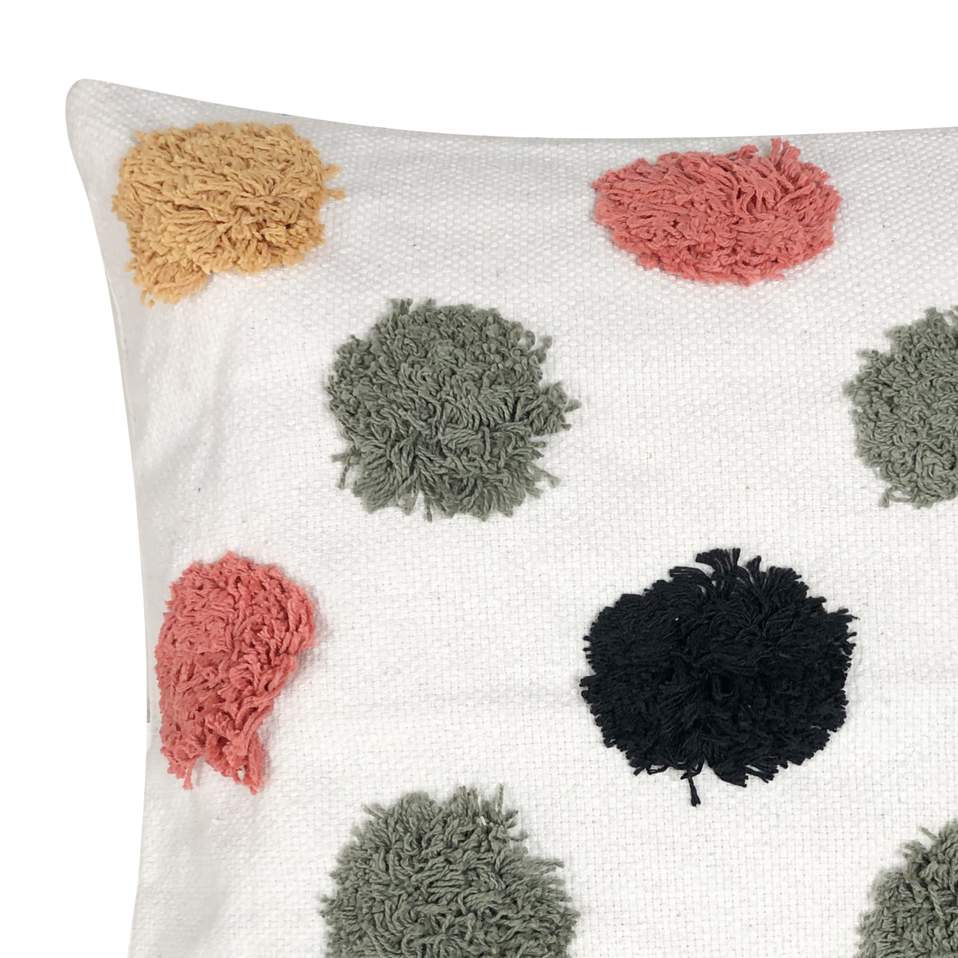 Grove Tufted Throw Pillow 20x20 Multi