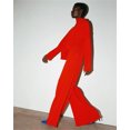 thumbnail image 3 of SAYOO Blusa de manga larga + pantalones largos para mujeres SAYOO moda, 3 of 7