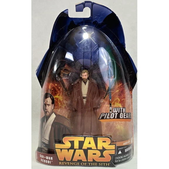 Star Wars Revenge of the Sith 2005 Obi-Wan Kenobi Action Figure