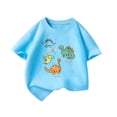 thumbnail image 2 of Hiijoy Tees for Boys Kids Cute Dinosaur Short Sleeved Crew Neck T-Shirts, Sizes 2-14, 2 of 4
