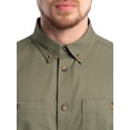 thumbnail image 4 of Wrangler Workwear Men’s Short Sleeve Durable Twill Pen Pocket Work Shirt, size S-3XL, 4 of 9