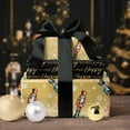 thumbnail image 5 of MetalM Reversible Christmas Nutcracker Wrapping Paper, 17 Inch x 33 Feet (47 sq.ft), Nutcracker on Gold Foil with Happy Holidays Design, Holiday Gift Wrap for Christmas, Xmas Party Celebration, 5 of 14