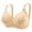 Beige, variant on Utoimkio Sports Bras for Women Pack Woman's Comfortable Plus Size Breathable Bra Underwear No Underwire