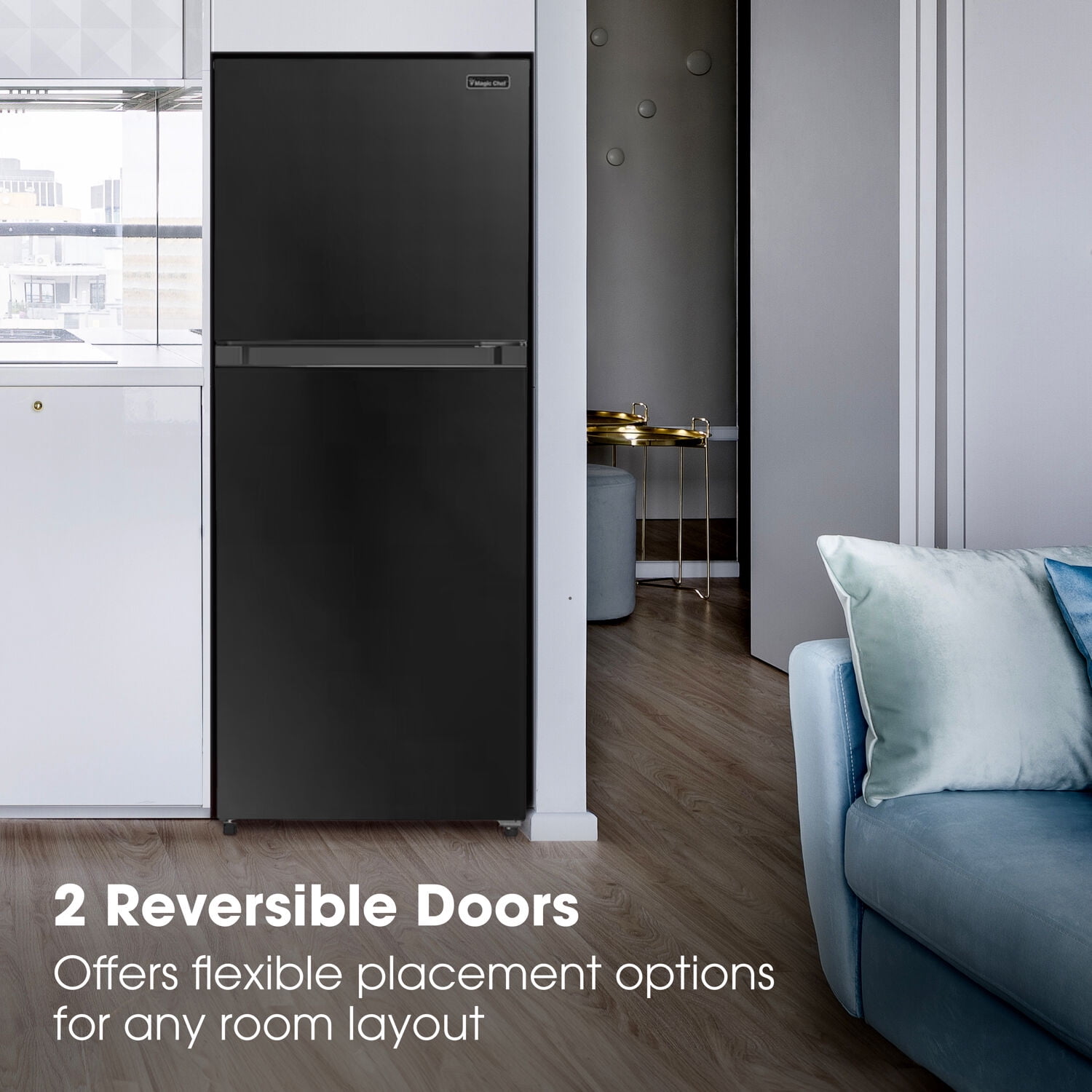 Magic Chef New 10.1-cu. ft. Compact Refrigerator in Black