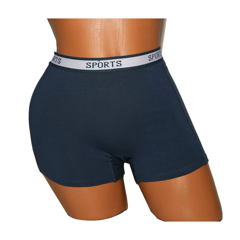 Women Panties 12 pcs Cotton Boyshort Boxer Underwear XL (P6881) 