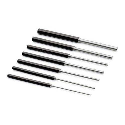 SK Hand Tool 6127 7-Piece Punch Pin Set by S K Hand Tools