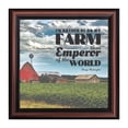 thumbnail image 4 of I'd Rather Be On My Farm, Country Gift, Farmer and Barn Picture Frame, 10x10 8647, 4 of 6