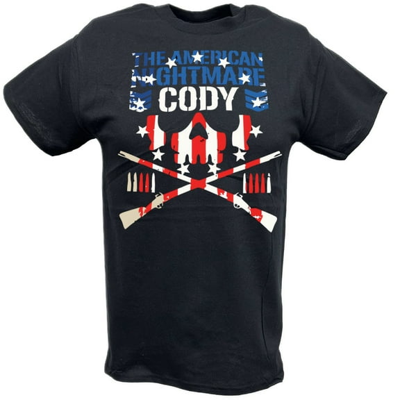 Cody Rhodes Cross Rifles USA Logo T-shirt