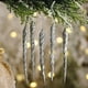 thumbnail image 4 of Liquidación de Black Friday! Sonbest - Adornos de carámbanos para colgar transparentes para árbol navideño o decoración de bodas de 6/8 pulgadas, decoración de fiesta de invierno DIY, rojo Scienceny  SH1104-172, 4 of 7