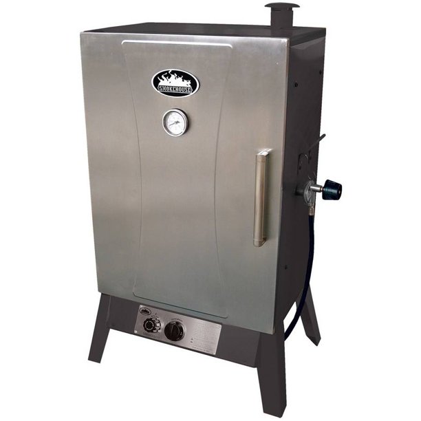 Smokehouse Wide Gas Smoker, Silver