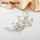 thumbnail image 5 of Tocado de flores hecho a mano con hojas de aleación, tocado de boda nupcial, joyería de diamantes de imitación para el cabello, peineta para el cabello, accesorios nupciales para el cabello MFZFUKR 2035993-3, 5 of 8