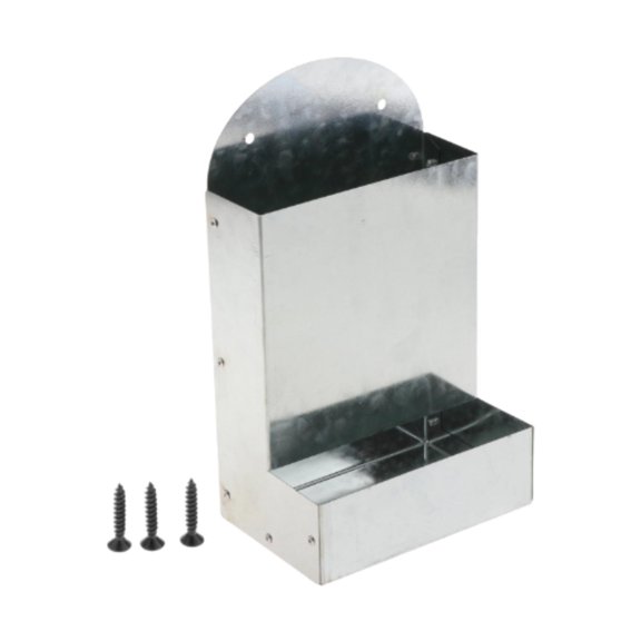 Comedero para pollos y aves de corral, para exteriores, fácil de instalar, dispensador de comida colgante para pollos y pavos.