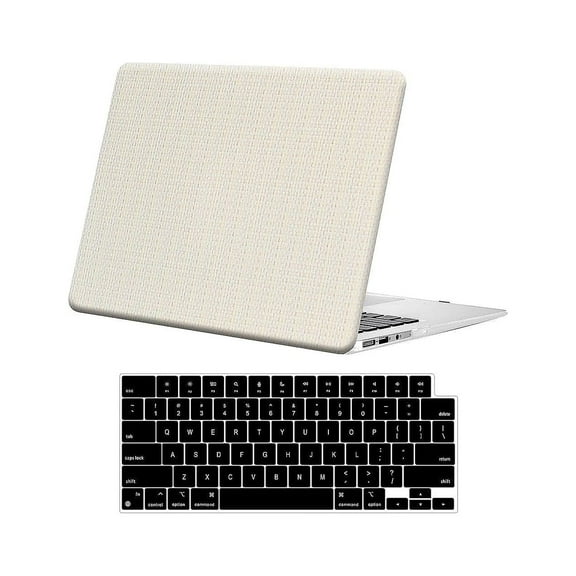 SaharaCase Woven Laptop Case for Apple MacBook Air 13.6" M2 Chip Laptops Beige (LT00013)