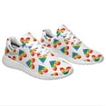 thumbnail image 5 of Rainbow Shoes, Unisex Fashion LGBT Sneakers for Men Women White Size 11.5, 5 of 7