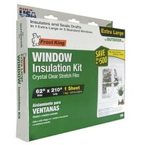 Frost King V95H 62" x 210" Outdoor Window Film Insulation Kit - Quantity of 2