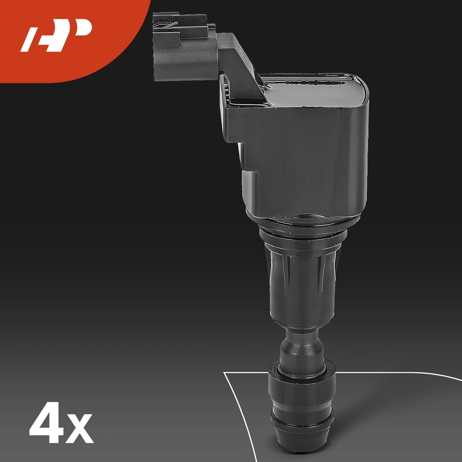A-Premium Set of 4 Ignition Coil Pack and Iridium Spark Plugs Compatible with Chevrolet Equinox, Malibu & GMC Terrain & Buick LaCrosse, Verano, Regal & Saab 9-5 & Pontiac G5 Solstice & Saturn Aura