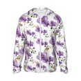 thumbnail image 2 of Lsque Orchids Flowers UPF 50+ Lightweight Sun Protection Men's Women's Long Sleeve Shirt, Hoodie Performance -, 2 of 9