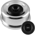thumbnail image 6 of Trailer Bearing Dust Cap 2.72in Trailer Axle Dust Cap with 8 Rubber Plugs Heavy Duty Grease Covers Bolt Metal Trailer Hub Dust Caps Replacement for Most 7000-8000lbs Axles Dexter Trailer Camper RV…, 6 of 7