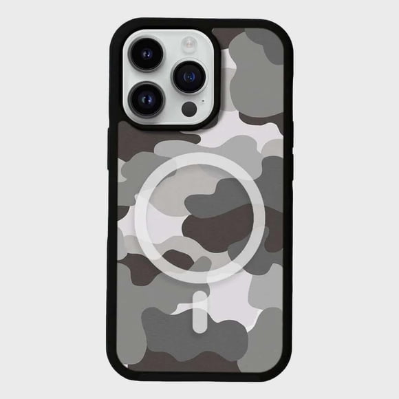 Caseco Mag-Safe iPhone 13 Pro Grey Camo Case
