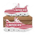 thumbnail image 1 of Zapatillas de béisbol Landers para hombre y mujer, deportivas para correr, de alta calidad, hechas a medida, con cordones y de malla., 1 of 6