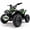 Green, variant on 40cc Teen Gas ATV, Gas Powered 4 Wheeler for Teens 13+, 4-Stroke Beginner ATV, Up to 15 MPH, Adjustable Speed, Safety Switches, Front & Rear Brakes - Green