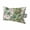 Green, Pink, White, variant on Tropical Palm Trees Outdoor Pillows for Chaise Lounge Chair Waterproof Lumbar Pillows with Insert&Adjustable Elastic Strap Beach Headrest Pillow Boho Vintage Summer Forest Burlap Pool Pillow 12"x20"