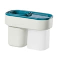 thumbnail image 1 of Toothbrush Holder Toothpaste Storage Rack Dispenser Bathroom Organizer, 1 of 5