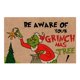 thumbnail image 1 of Grinch Decor Grinch Christmas Decorations Bathroom Grinch Christmas Decorations Christmas Decorative Floor Mat Door Mat Cartoon Green Furry, 1 of 7