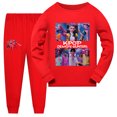 thumbnail image 1 of Pop Stars Dem on Hunter Pajamas Set,HUNTR/X Rumi,Mire Zoeyy Kids Long Sleeve Pajamas,Family Matching Pajamas with Cartoon Print Soft Breathable Sleepwear for Nightwear, 1 of 4