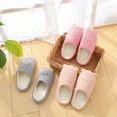 thumbnail image 4 of Women Men Cartoon Non-Slip Plush Warm Slippers House Soft Cotton Floor Shoes, 4 of 4