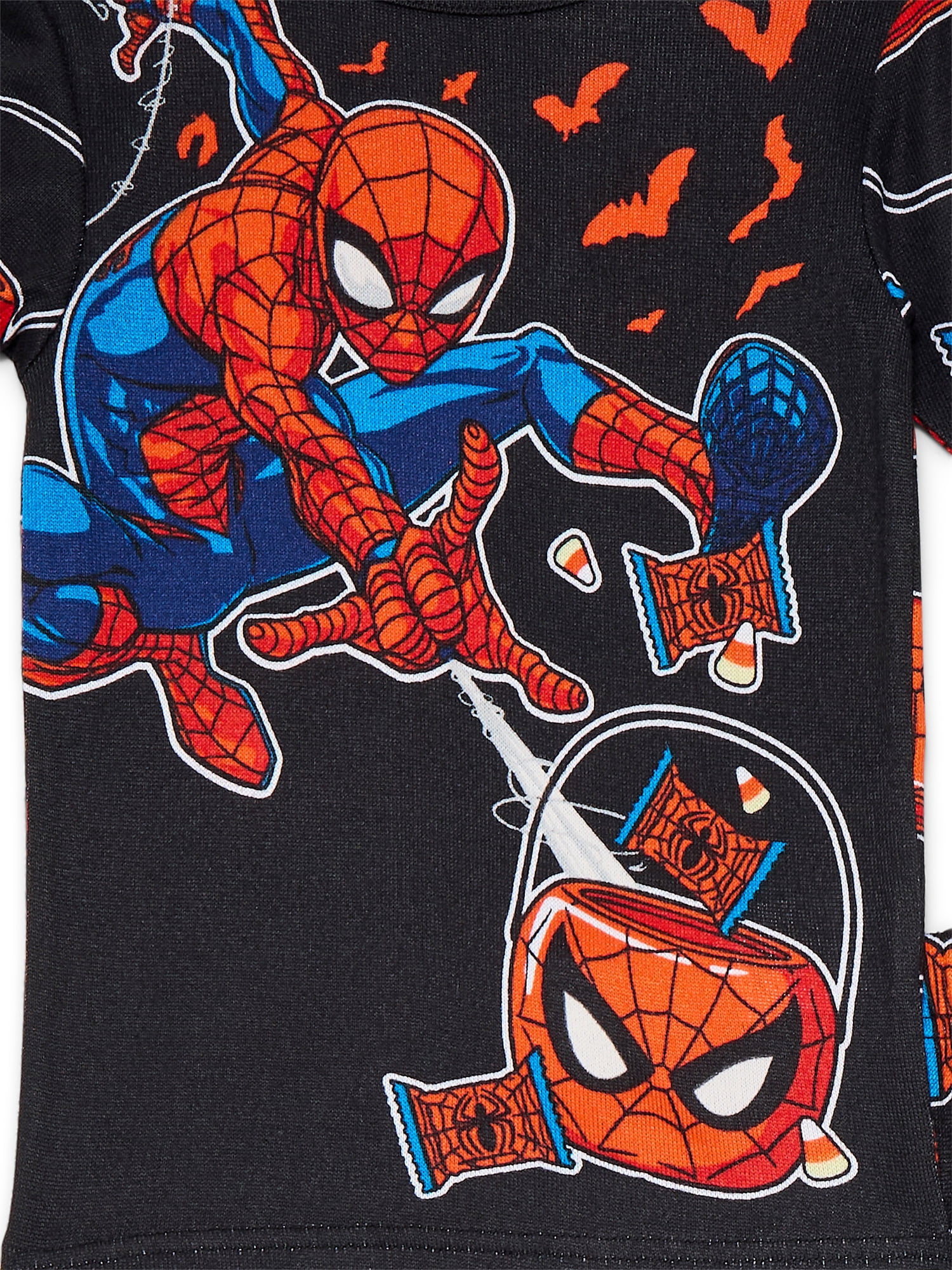 Spiderman Boys Long Sleeve and Pant Pajama Set, Sizes 4-10