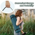 thumbnail image 7 of BalanceFrom Extra Thick 1/2" Yoga Mat - 71"x24" Non-Slip Exercise Mat with Carrying Strap, High Density Foam for Spine & Joint Support, Easy Clean & Portable for Hom，Travel，Gym, 7 of 7