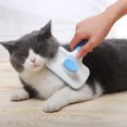 thumbnail image 2 of Pet Comb Creative Stainless Steel Plastic Pet Grooming Comb Pet Grooming Tool, 2 of 9