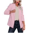 thumbnail image 1 of Puntoco - Chaqueta de manga larga con cuello vuelto para mujer, para mujer Puntoco Puntoco-6738, 1 of 7