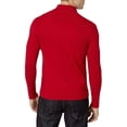 thumbnail image 2 of I-N-C Mens Quzrter Zip Pullover Sweater, Red, X-Small, 2 of 2
