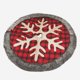 thumbnail image 2 of Falda de Árbol de Navidad Ganfancp Navidad Flor Decorativa Plaid 48 Pulgadas Gran Copo de Nieve, 2 of 7